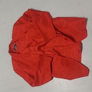 Reserved for the baddies. 100 percent silk! Red jacket!